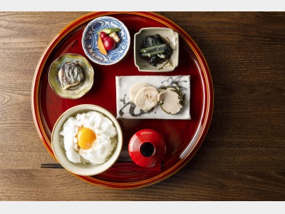 卵かけご飯朝食