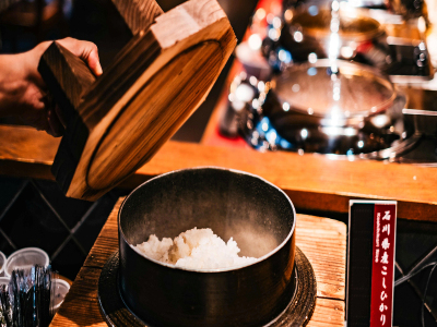 ■石川県産こしひかり｜米どころ石川県の味を、ご朝食でお愉しみいただけます※写真は一例