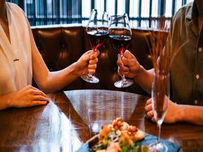 【18：00ディナー】ホテル併設のイルキャンティ金沢ではワインと共に楽しむディナーを