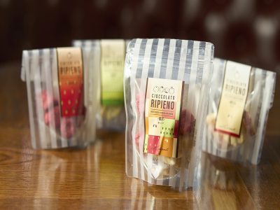 ■コンセプトフロア”麗”限定特典｜しみチョコRIPIENOの3種の味わいをお部屋にご用意