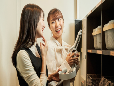 ■コンセプトフロア-麗-｜レディースルーム限定の安らぎの時間をお届けする限定備品を多数ご用意