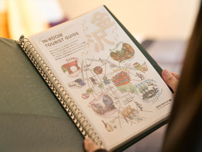 ■IN-ROOM TOURIST MAP｜金沢の「観る・食べる・体験する・買い物する」スポットを紹介