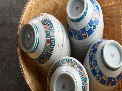 ■ご朝食｜九谷焼お茶碗