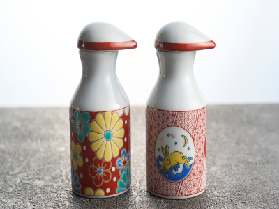 ■ご朝食｜大野醤油を九谷焼醤油差しにて