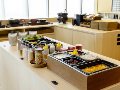 【朝食】ハーフビュッフェメニュー例