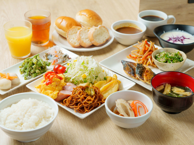 【朝食】食欲をそそる彩り鮮やかな和洋ビュッフェ（※盛り付けイメージ）