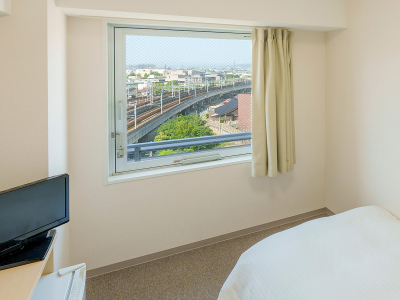 【客室からの眺望】トレインビューをお楽しみいただける客室（※イメージ）