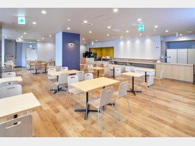 朝食会場