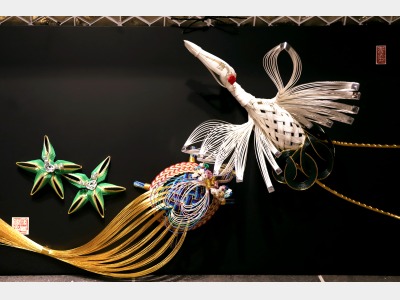 館内装飾（加賀水引）