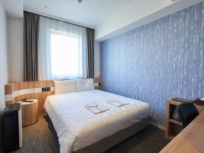 ダブルルーム：[定員]大人2名様＋6歳未満の添い寝のお子様1名様