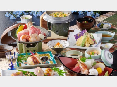 基本会席　一例（季節によって内容は変わります）