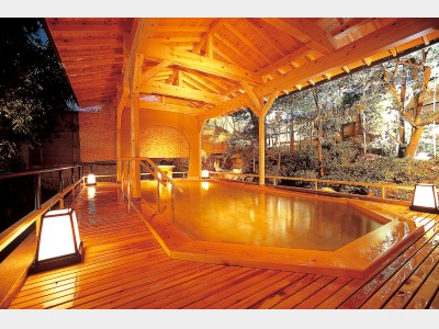 露天風呂　月光の湯