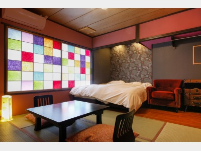 大正ロマン風の洋室10畳