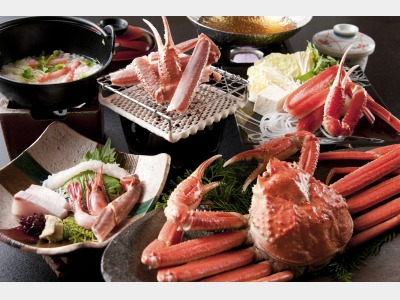 夕食「かにフルコース会席」／イメージ