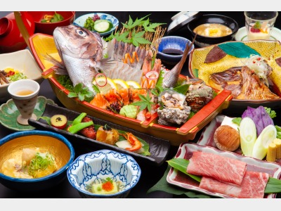 夕食「舟盛グルメ会席」／イメージ