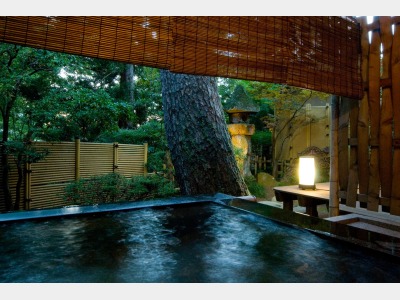 温泉露天風呂付客室「松風庵・松涛」露天風呂／イメージ