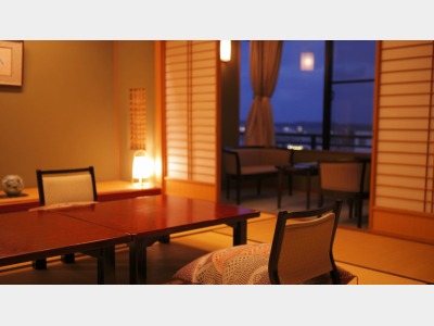 【源泉掛け流し展望ホーロー風呂付き　別館・祥山】客室の一例