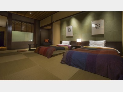 【和洋モダンスイート】651号室・（あおに）客室の一例