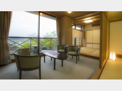 【最上階で抜群の眺望・菊祥7階】客室の一例