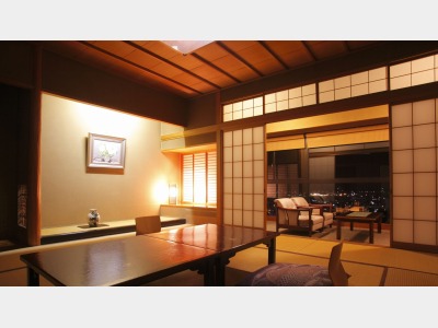 【みどりの棟・街側】客室の一例　大浴場やお食事会場、ロビーの移動に便利