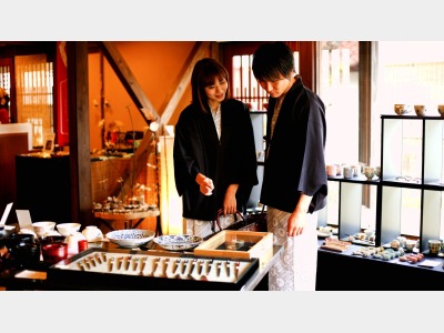 【はづちを楽堂】たまには2人で。。。九谷焼の里、山代温泉で、のんびりお買い物