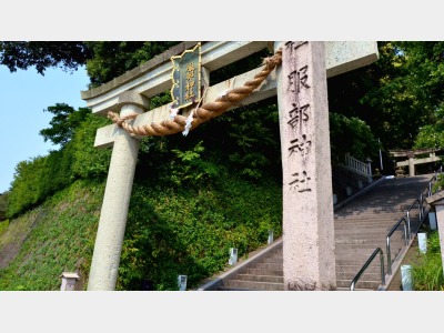 【服部神社】山代温泉の初詣スポット、夏には、山代大田楽のイベントの舞台にも