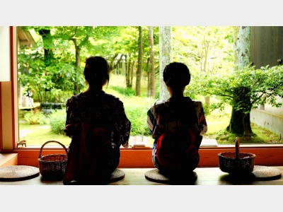 【魯山人寓居跡いろは草庵】風情あふれる庭園を眺めて･･･