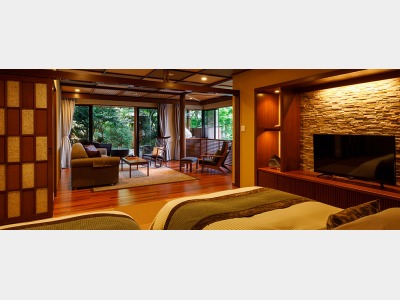 別邸木もれび檜露天風呂付ガーデンスイート