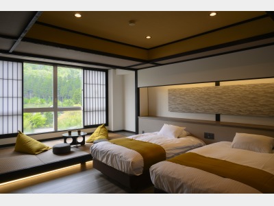 【胡桃（くるみ）】静寂の中にも明るさのある大人の雰囲気のお部屋でお寛ぎください