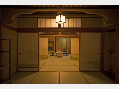 庭園付き離れ松風庵一例