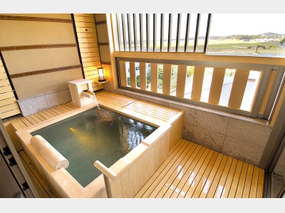 客室露天風呂（一例）