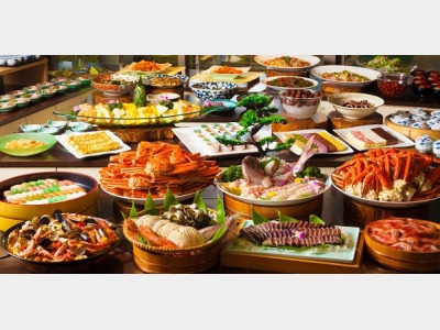 20下夕食一例（春バイキング）