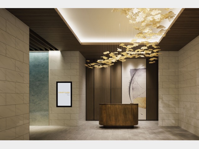 コートヤード・バイ・マリオット福井 エントランス