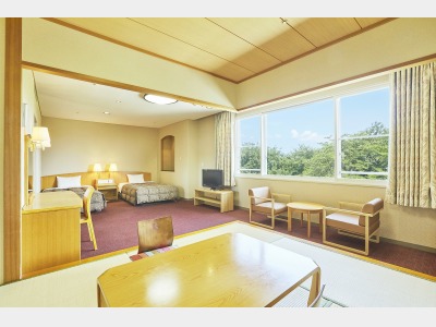 和洋室（バス付）／55平米