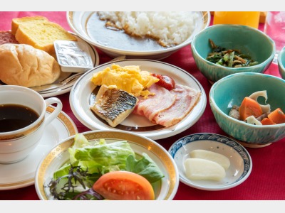 朝食ビュッフェ