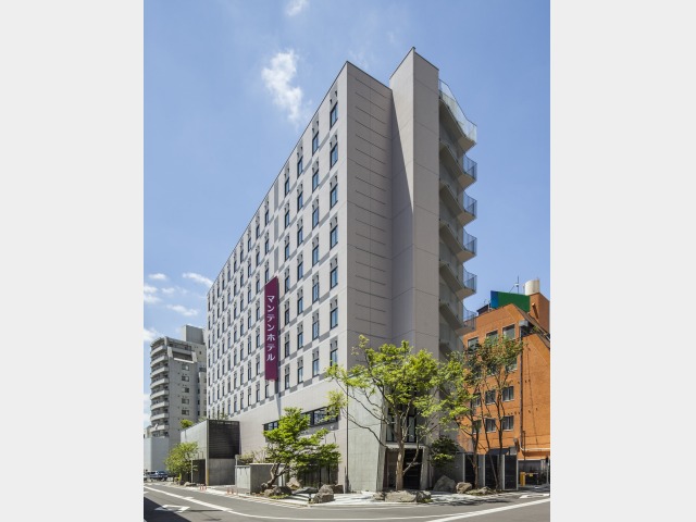 福井マンテンホテル駅前 外観