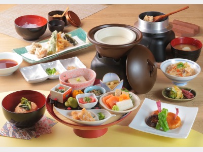 夕食（精進料理）一例