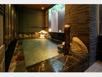 男性大浴場外気浴