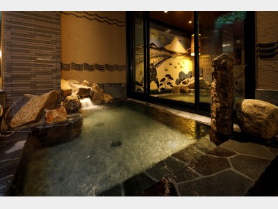 女性大浴場外気浴