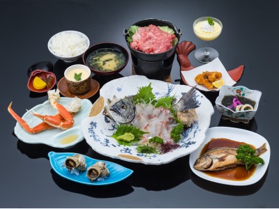 活き盛り海鮮会席膳（黒鯛）