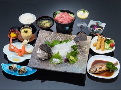 活き盛り海鮮会席膳（ヒラメ）