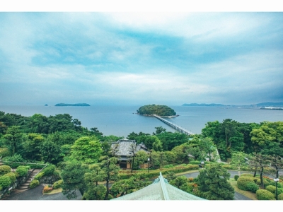 ラウンジテラスからの風景