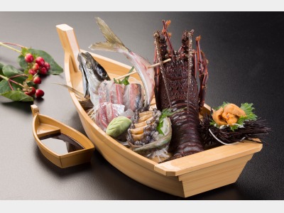 アジと伊勢海老