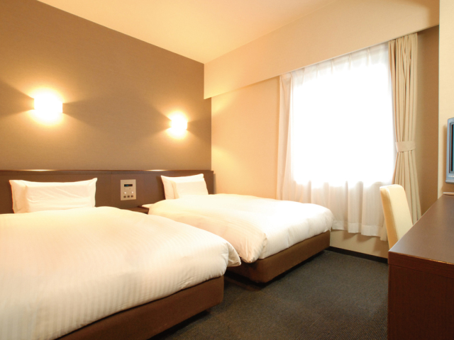 ＡＢホテル 豊田元町 ツイン客室一例