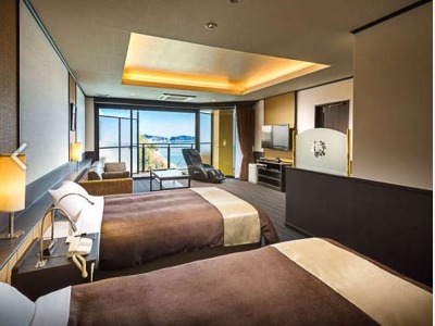 【ふらり】露天風呂付ツインルーム一例