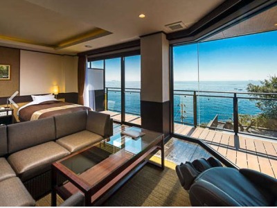 【ふらり】露天風呂付和洋室一例