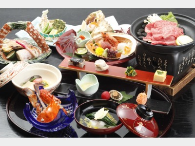 名古屋名物付き会席料理一例