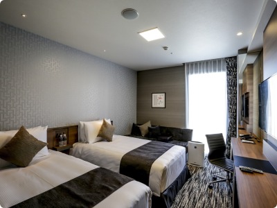 デラックスツイン客室一例