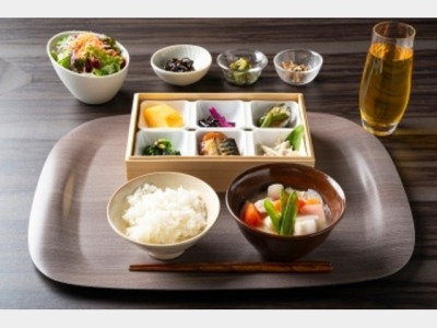 朝食イメージ　和食プレート一例