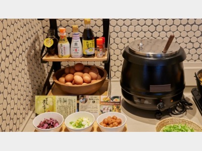 朝食（「名古屋コーチンの卵」卵かけご飯）イメージ　